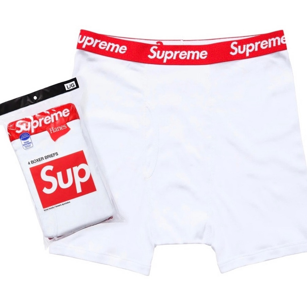Supreme x Hanes boxer 4 pack